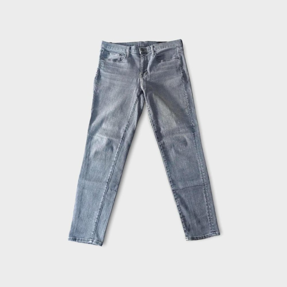 Vince Womens Mason Relaxed Tapered Stretch Denim Jeans in Rosewood in Size 32.5